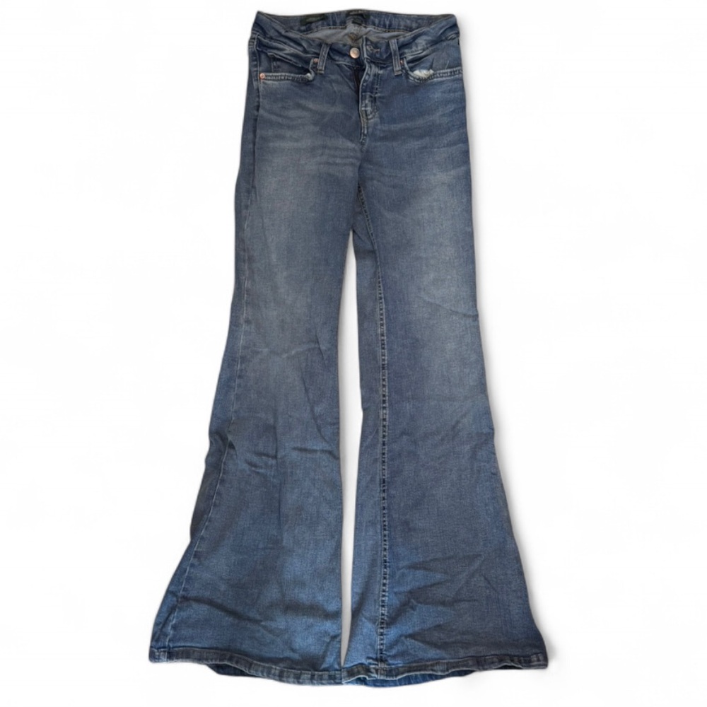 High rise flare jeans size 6